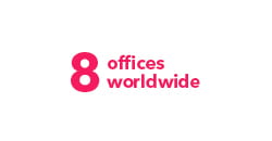 8 offices worldwide