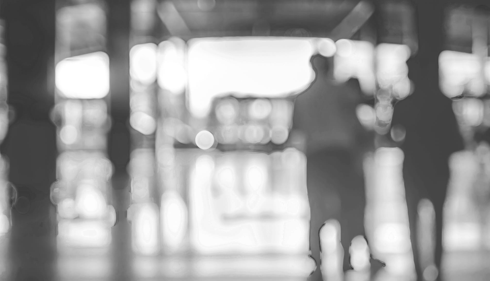 Blurred group of people