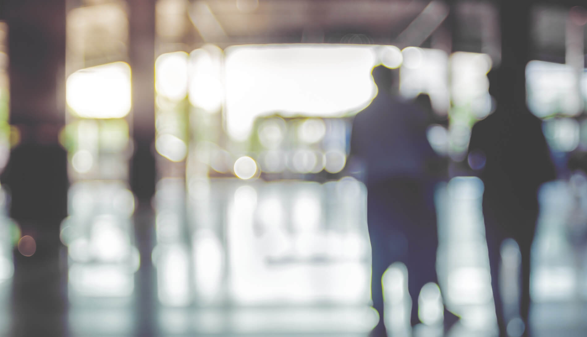 Blurred group of people