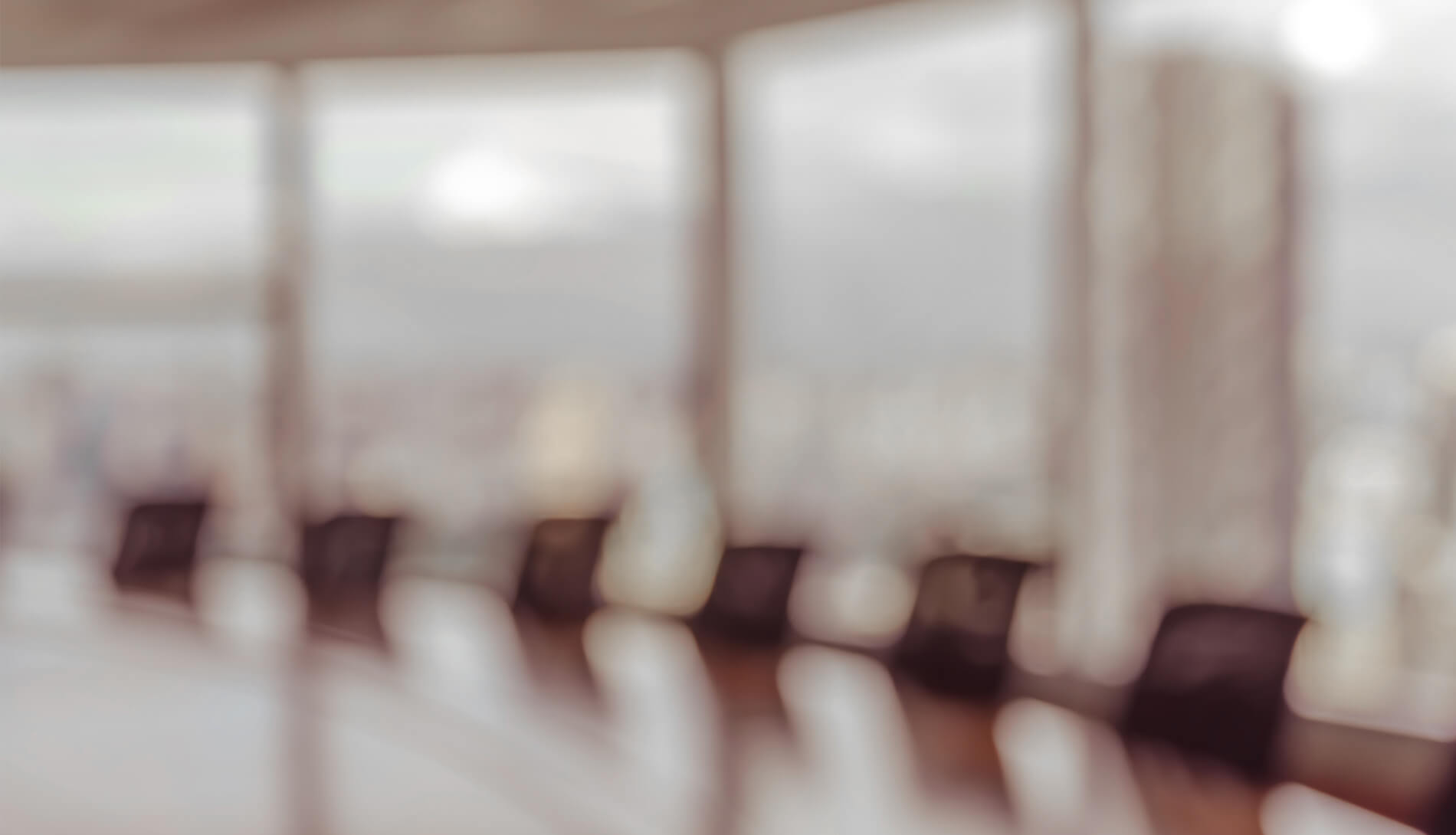 Blurred office board room