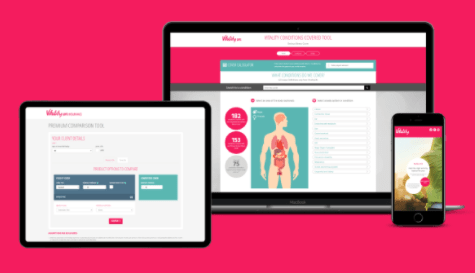 Devices showing Vitality tools in use