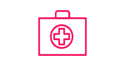 Medical bag icon