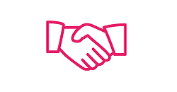Shaking hands icon