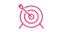 Archery target icon